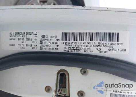 2012 Ram 2500 St from USA, damaged, VIN 3C6UD5CL9CG282428